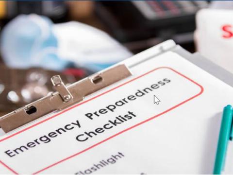 Emergency preparedness checklist